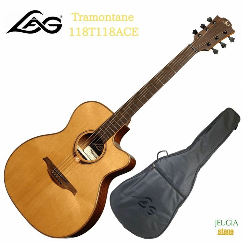 LAG GUITARS Tramontane 118 T118ACE ラグ アコースティックギター アコギ フォークギター エレアコ 【Guitar  SET】 | JEUGIA