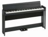 【高低自在椅子・ヘッドホンセット】KORGC1AirBKDIGITALPIANOコルグ電子ピアノブラック【お客様組立て品】