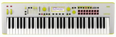 KORG KROSS 2-61-GG Gray-Greenコルグ クロス シンセサイザー グリーン