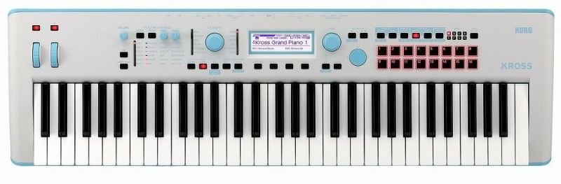 KORG KROSS 2-61-GB Gray-Blueコルグ クロス シンセサイザー ブルー