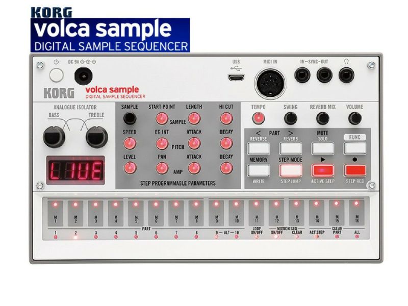 KORG volca sample 2 DIGITAL SAMPLE SEQUENCER コルグ ヴォルカ