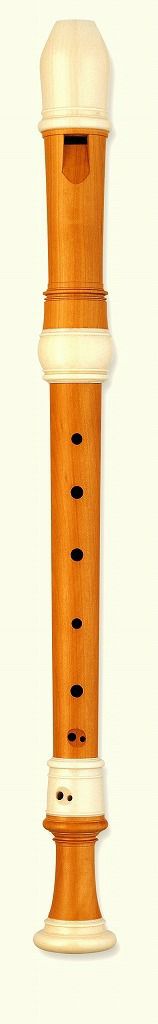 【美品】ROESSLER レスラー 木製 リコーダー ROESSLER レスラー 木製 バスリコーダー クルーク 吹奏楽