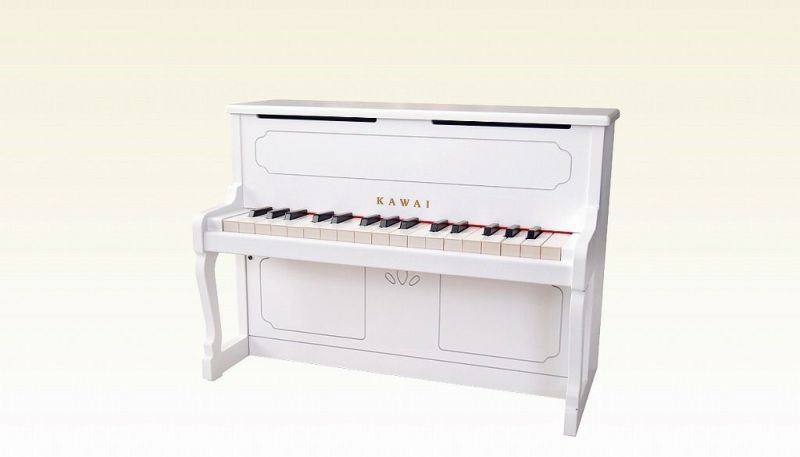 KAWAIアップライトピアノ1152ホワイト32鍵盤ミニピアノ楽器玩具知育玩具おもちゃカワイ河合楽器製作所【店頭受取対応商品】
