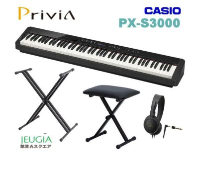 CASIO Privia PX-S3000カシオ デジタルピアノ プリヴィア | JEUGIA