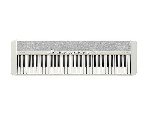 CASIOCT-S1WEWhiteCasiotoneカシオキーボードカシオトーン61鍵ホワイトセット【ワイヤレスMIDI&AUDIOアダプター】【WU-BT10】【ヘッドホン】