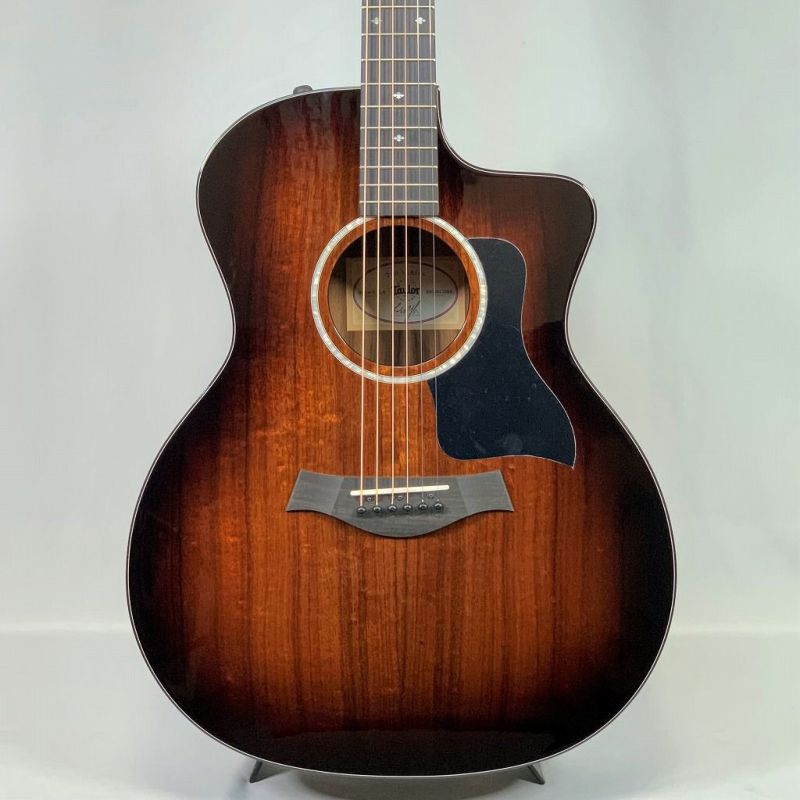 Taylor224ce-Koa-DLXテイラーアコースティックギターエレアココアデラックスサンバースト