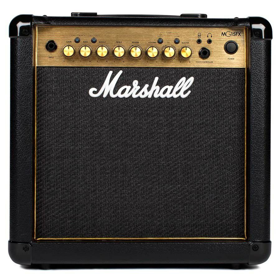 MarshallMG15FXGOLDマーシャルギターアンプMGシリーズ15Wゴールド