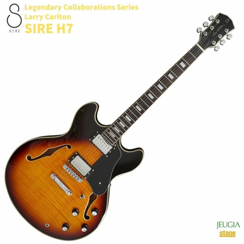 サイアー　ラリーカールトン　サンバースト セミホロウボディ Amazon | Sire Larry Carlton H7 CS サイアー ラリーカールトン