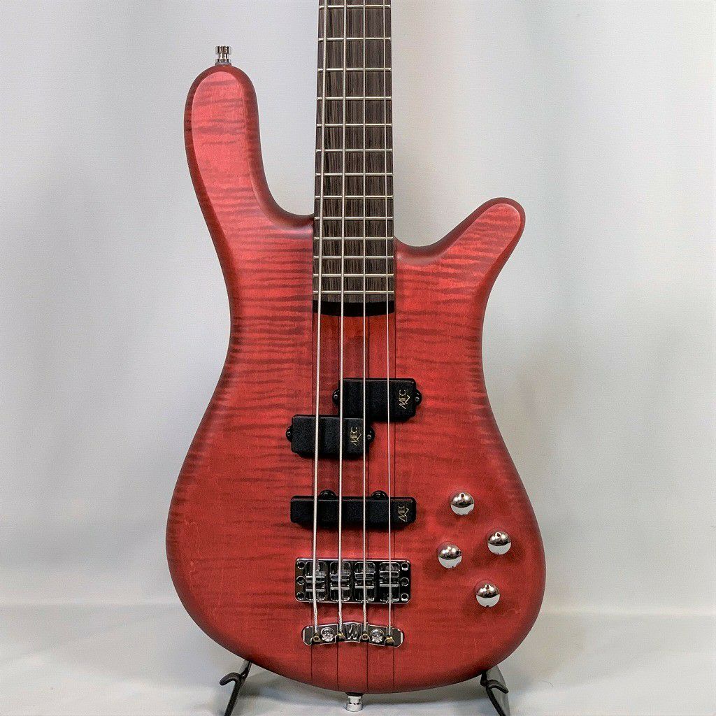 WarwickGPSStreamerStageI4-BurgundyRedTransparentSatinエレキベースアクティブベースワーウィックストリーマーステージバーガンディレッド