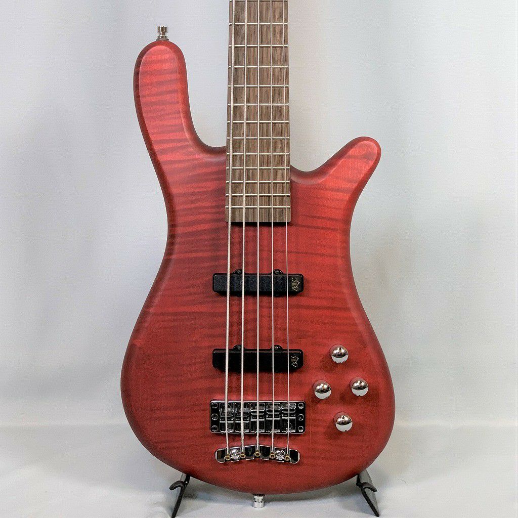 WarwickStreamerLX5MT-BurgundyRedTransparentSatinエレキベースアクティブベースワーウィックストリーマーステージ5弦バーガンディレッド