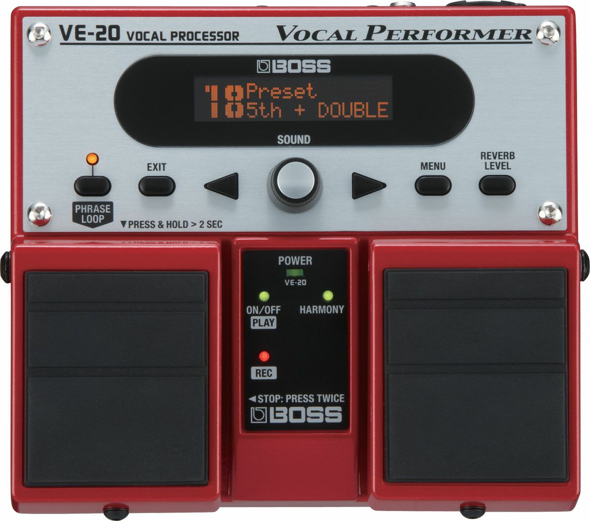 BossVocalProcessorVE-20ボスボーカル専用エフェクター