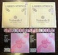 LARSEN&THOMASTIK／チェロ用LARSEN(ラーセン)&SPIROCORE(スピロコア)4弦セット