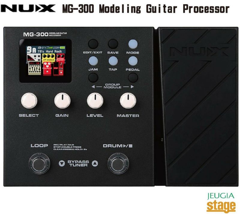 NUXMG-300ModelingGuitarProcessorニューエックスモデリングギタープロセッサーエフェクター