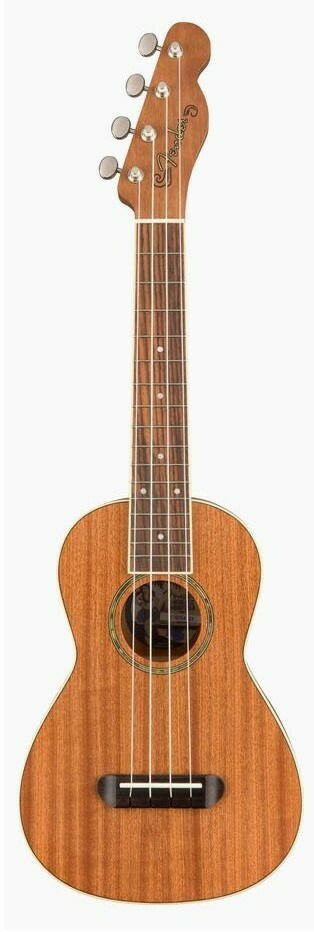 Fender Ukulele】Ukulele Mino'Aka - ConcertNatural＜フェンダー 