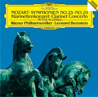 ★レナード・バーンスタイン「モーツァルト：交響曲第25番・第29番、クラリネット協奏曲」【クラシック百貨店アンコール編】[三条本店]