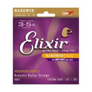 Elixir＜エリクサー＞アコースティックギター弦 NANOWEB