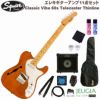 SquierbyFenderClassicVibe60sTelecasterThinlineSETMapleFingerboardNaturalスクワイヤテレキャスターシンラインエレキギターギターセット【初心者セット】【アンプセット】