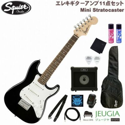 Squier by Fender Mini Stratocaster SET Laurel Fingerboard Black