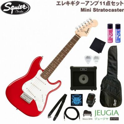Squier エレキギター Mini Stratocaster ソフトケース付きソフトケース付属