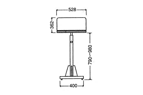 ゼンオン指揮者用譜面台ZC-10