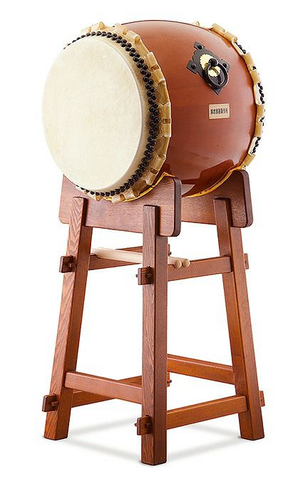 SUZUKI郷のひびきシリーズ長胴太鼓1尺4寸やぐら台(高)セットHS-Y140H鈴木楽器販売スズキ和太鼓