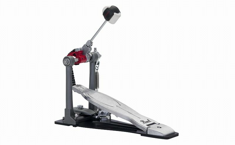 PearlP-1030RRedEliminatorSoloRedSinglePedalDoubleChainDriveパールドラムペダルエリミネーターソロレッド【ダブルチェーンドライブ】【シングルペダル】ハードウェアフットペダル