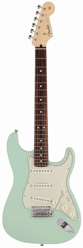 FenderMadeinJapanJuniorCollectionStratocasterRosewoodFingerboardSatinSurfGreenフェンダーエレキギター国産日本製ジュニアコレクションサーフグリーン緑