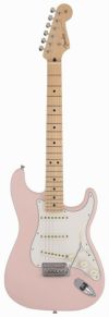 FenderMadeinJapanJuniorCollectionStratocasterMapleFingerboardSatinShellPinkフェンダーエレキギター国産日本製ジュニアコレクションサテンシェルピンク