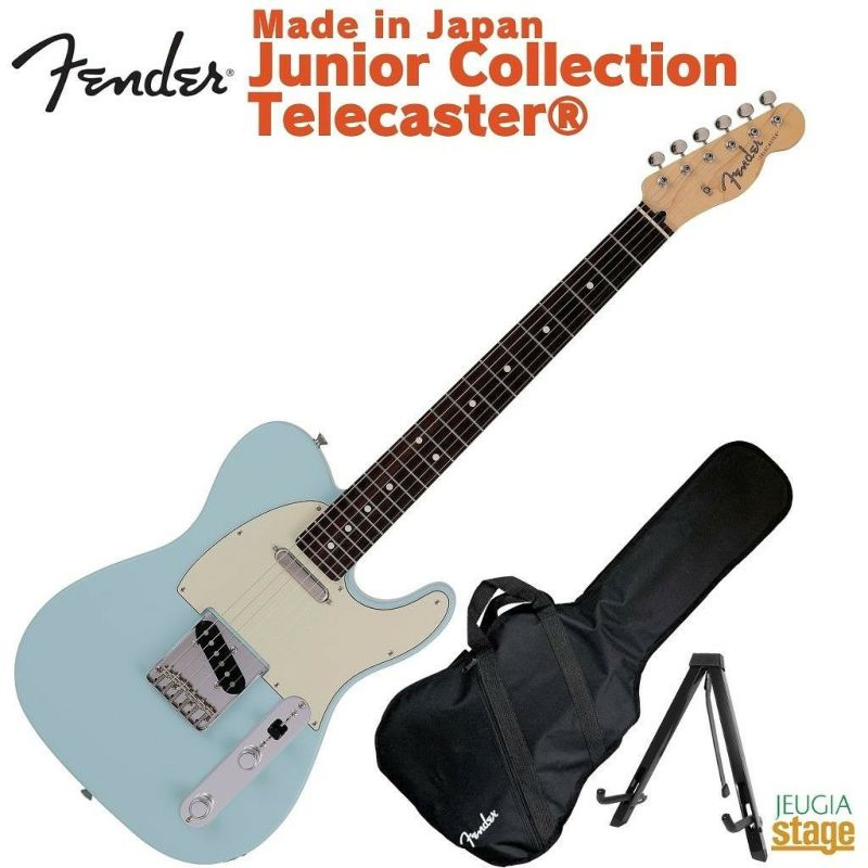 Fender Made in Japan Junior Collection Telecaster Rosewood Fingerboard  Satin Daphne Blueフェンダー エレキギター テレキャスター 国産 日本製 ジュニアコレクション サテン ダフネブルー 水色 