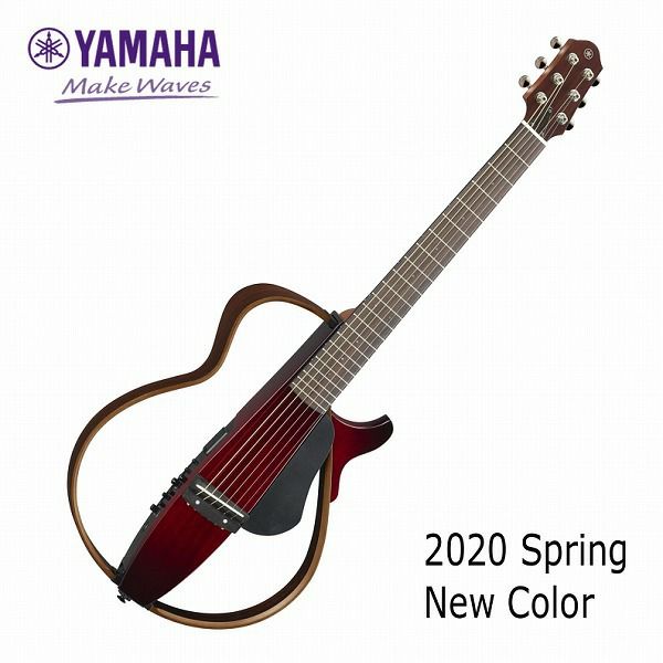 【2022年SpringNewColor】YAMAHASLG200SCRBヤマハサイレントギターアコースティックギタークリムゾンレッド