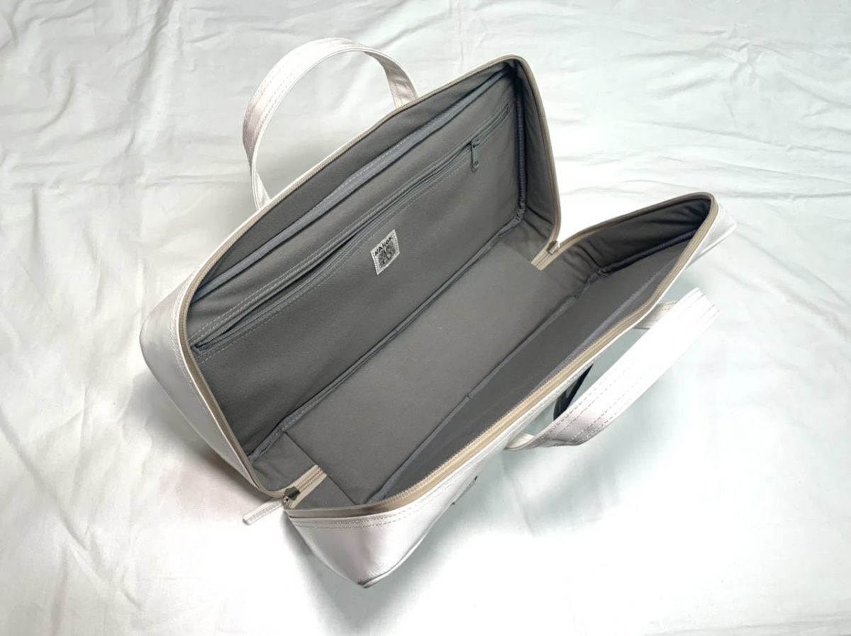 NAHOKクラリネットケースカバーハートホワイト【店頭受取対応商品】