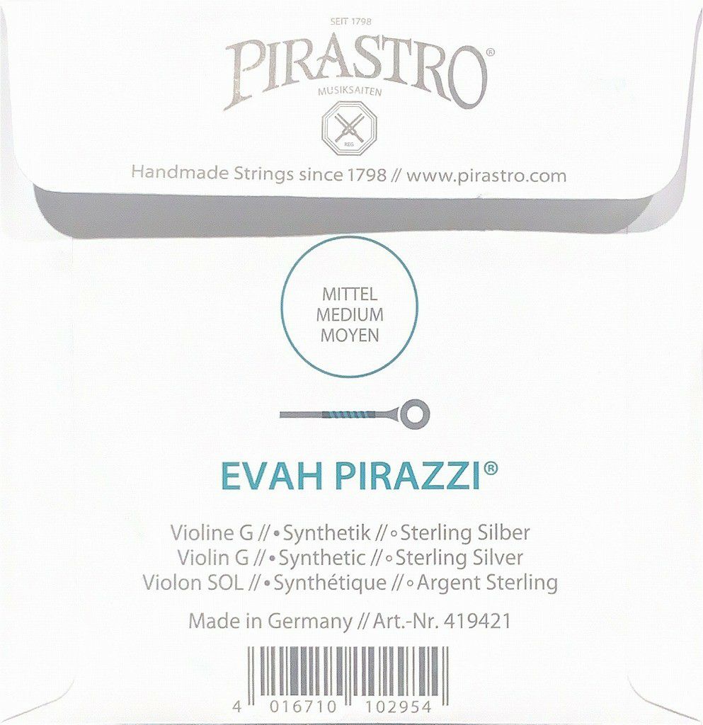 PIRASTROEvahPirazziD線ピラストロエヴァピラッツィバイオリン弦単品