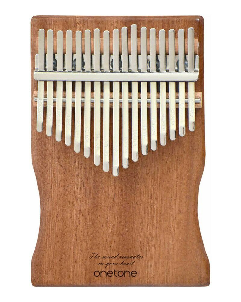onetoneカリンバOTKLS-01/MH(マホガニー単板)【はじめてのカリンバBOOK楽器初心者でも今日から弾ける！&実践編曲を楽しみながらステップ・アップ！2冊付き・9点入門セット】【大切な方へのプレゼントにも最適！】