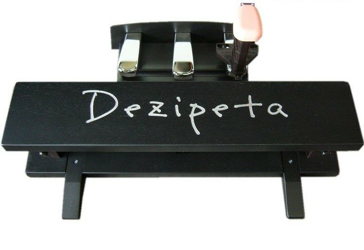デジペタ ペダル スツール セット ブラック ピアノ用アシストペダル 