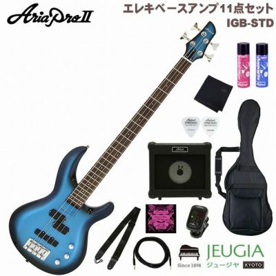 AriaProII IGB-STD MBS Metallic Blue Shadeアリアプロ2 エレキベース