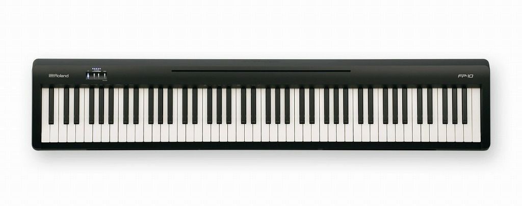【あす楽対応・即納可能】RolandFP-10BKBlackPortablePianoローランドポータブルピアノブラック電子ピアノデジタルピアノ88鍵【Stage-RakutenPianoSET】