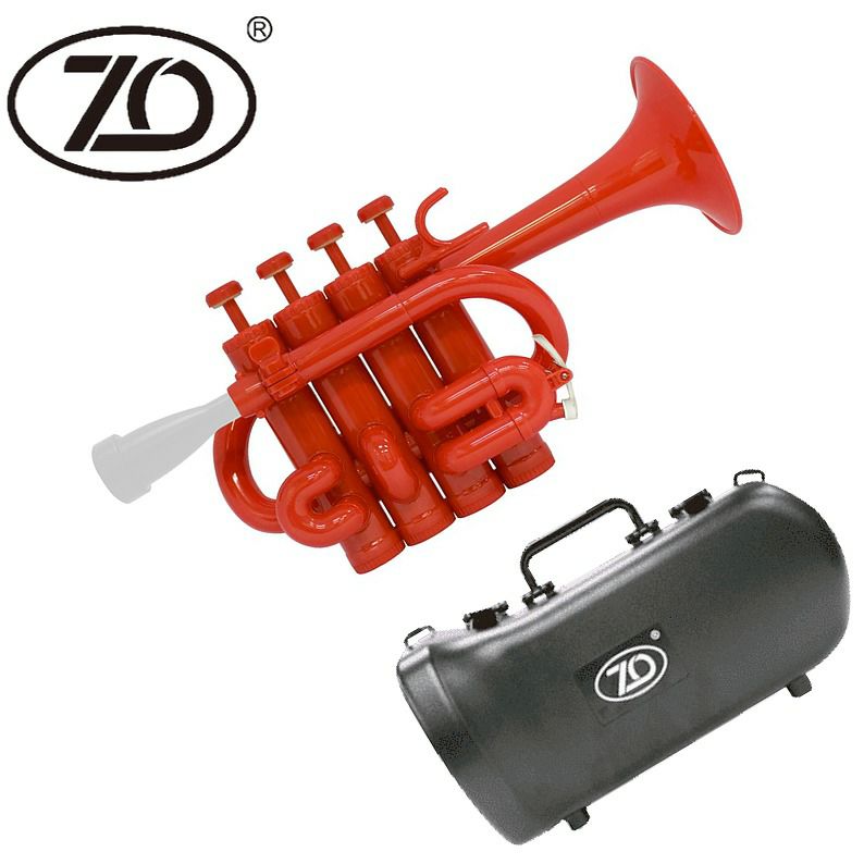 ZO トランペット(赤 プラスチック製) - 器材