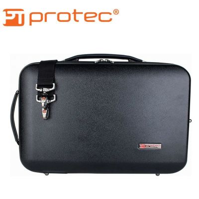 プロテック PROTEC クラリネット用ABS樹脂製セミハードケース ダブル 2本収納 BM307D ブラック