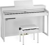 ROLANDHP702WHSWhiteローランド電子ピアノHPシリーズ88鍵盤ホワイト【高低自在椅子付き】【お客様組立て品】【Stage-RakutenPianoSET】