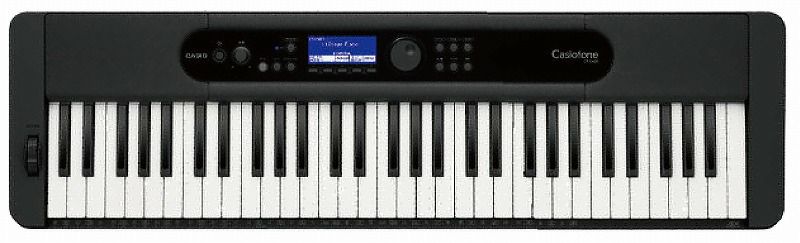 CASIOCT-S400BKBLACKCasiotone【スタンド・ヘッドホン・X型椅子付き】カシオカシオトーンキーボード61鍵ブラック