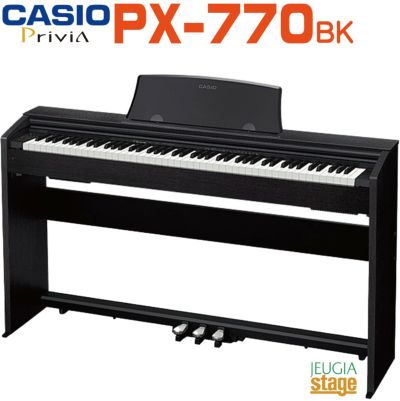 全品5倍CASIO PX-770BK Privia 電子ピアノ 2020年製 中古 直 Y6413766 その他