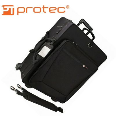 プロテック PROTEC トランペット用キャスター付きセミハードケース クアッド 4本収納 IP301QWL ブラック