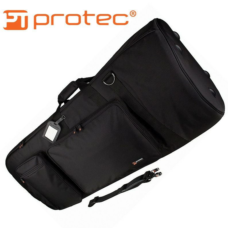 PROTEC] ユーフォアム用ギグバッグ C242 ブラック | JEUGIA