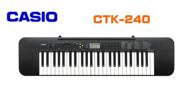 CASIO CTK-240カシオ キーボード 49鍵盤 | JEUGIA