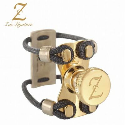 Zac ZL-1116 リガチャー アルトサックス用 ブラス/ブラス ザック | JEUGIA