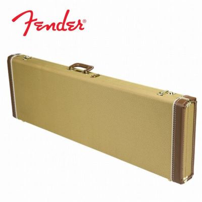 FENDER ハードケース G&G Deluxe Precision Bass Hardshell Case, Tweed with Red  Poodle Plush Interior