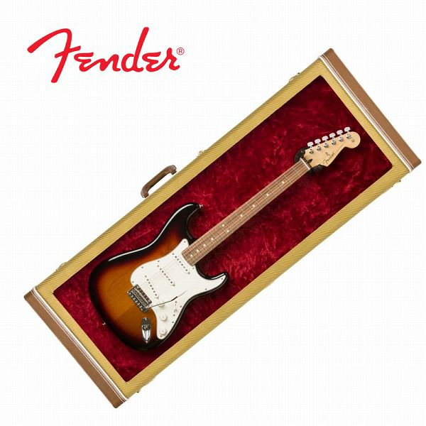 FENDER ディスプレイスタンド Guitar Display Case, Tweed | JEUGIA