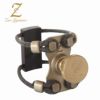 Zac ZL-1216 リガチャー アルトサックス用 ブラス/エボニー ザック