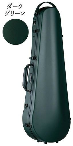 カーボンファイバービオラケース軽量、ダークグリーン、新品未使用、送料無料 カーボンファイバービオラケース軽量、ダークグリーン、新品未使用