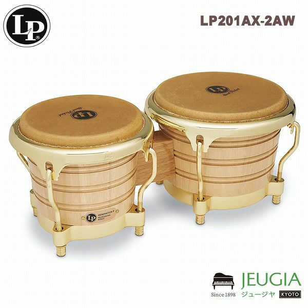LP エルピー ボンゴ Generation II Wood Bongos Traditional Rims 